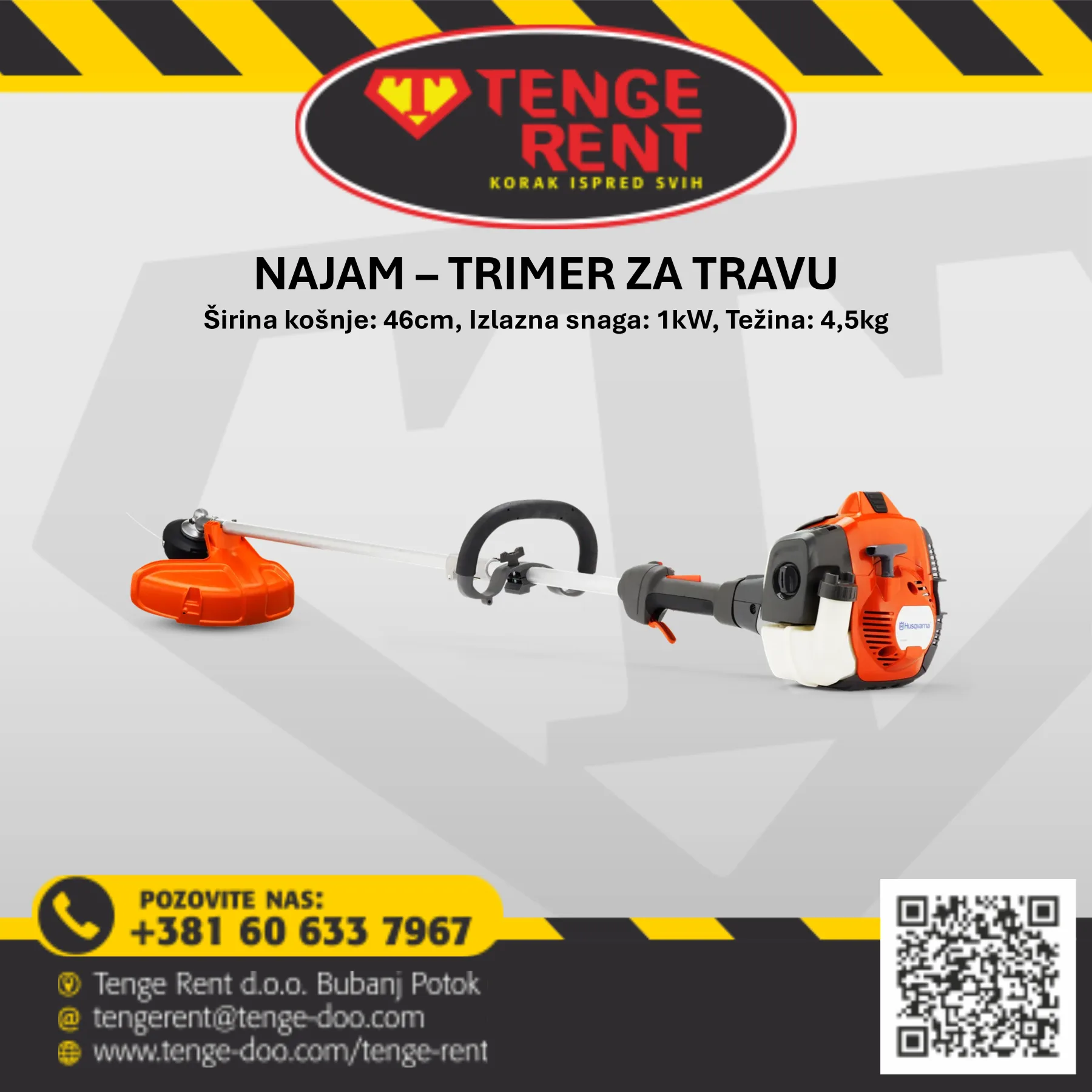 Motorni trimer za travu