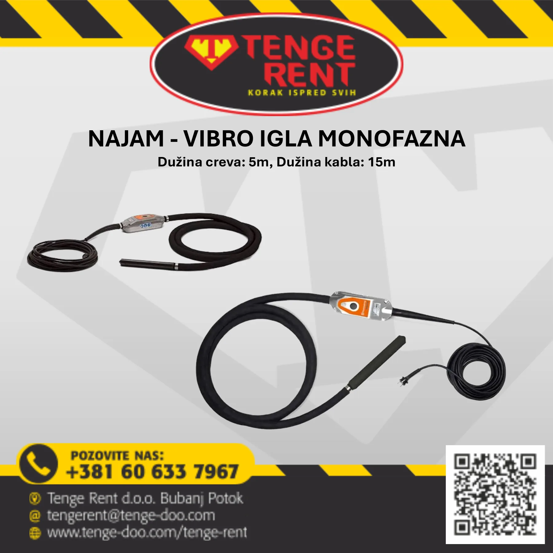 Najam/Iznajmljivanje Vibro igla (220V)